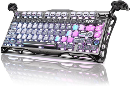GravaStar Mercury K1 Pro 75% Gaming Keyboard – Wireless, RGB, Hot-Swappable Switches