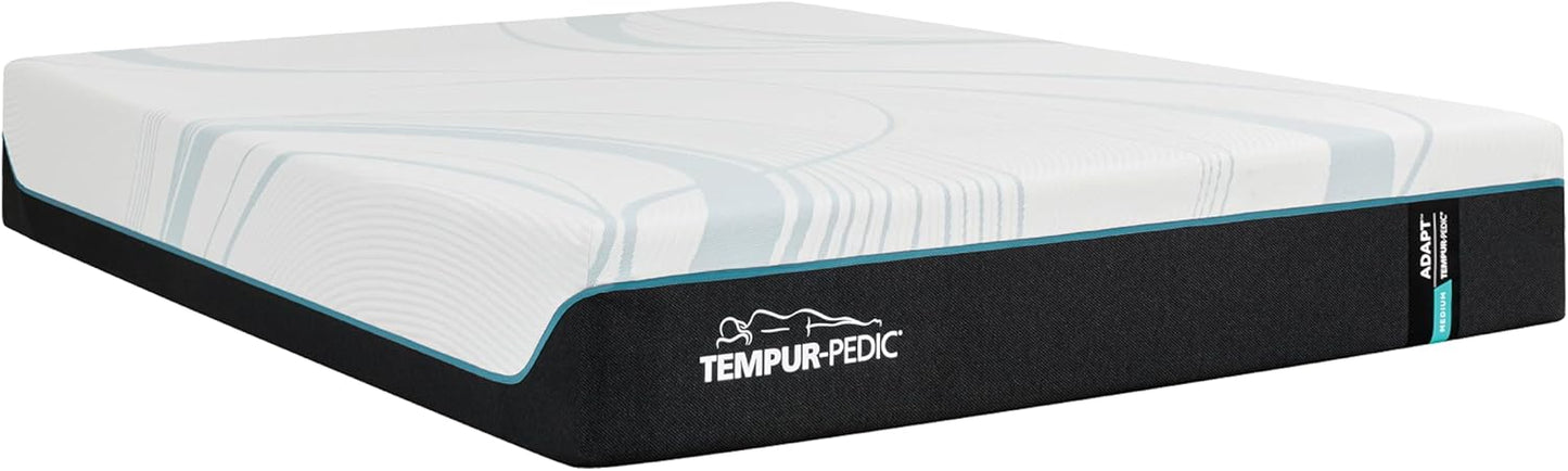 TEMPUR-Adapt 2.0 King Mattress – 11" Medium Memory Foam, Motion Isolation