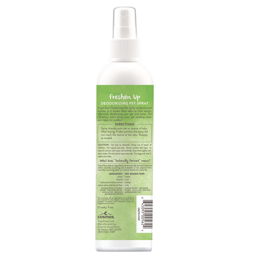 TropiClean® Freshen Up Spray – Keeps Pets Smelling Fresh, 8 oz