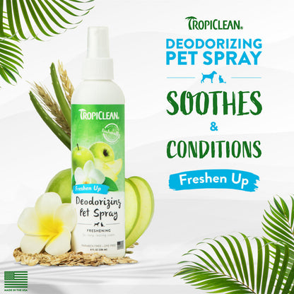 TropiClean® Freshen Up Spray – Keeps Pets Smelling Fresh, 8 oz