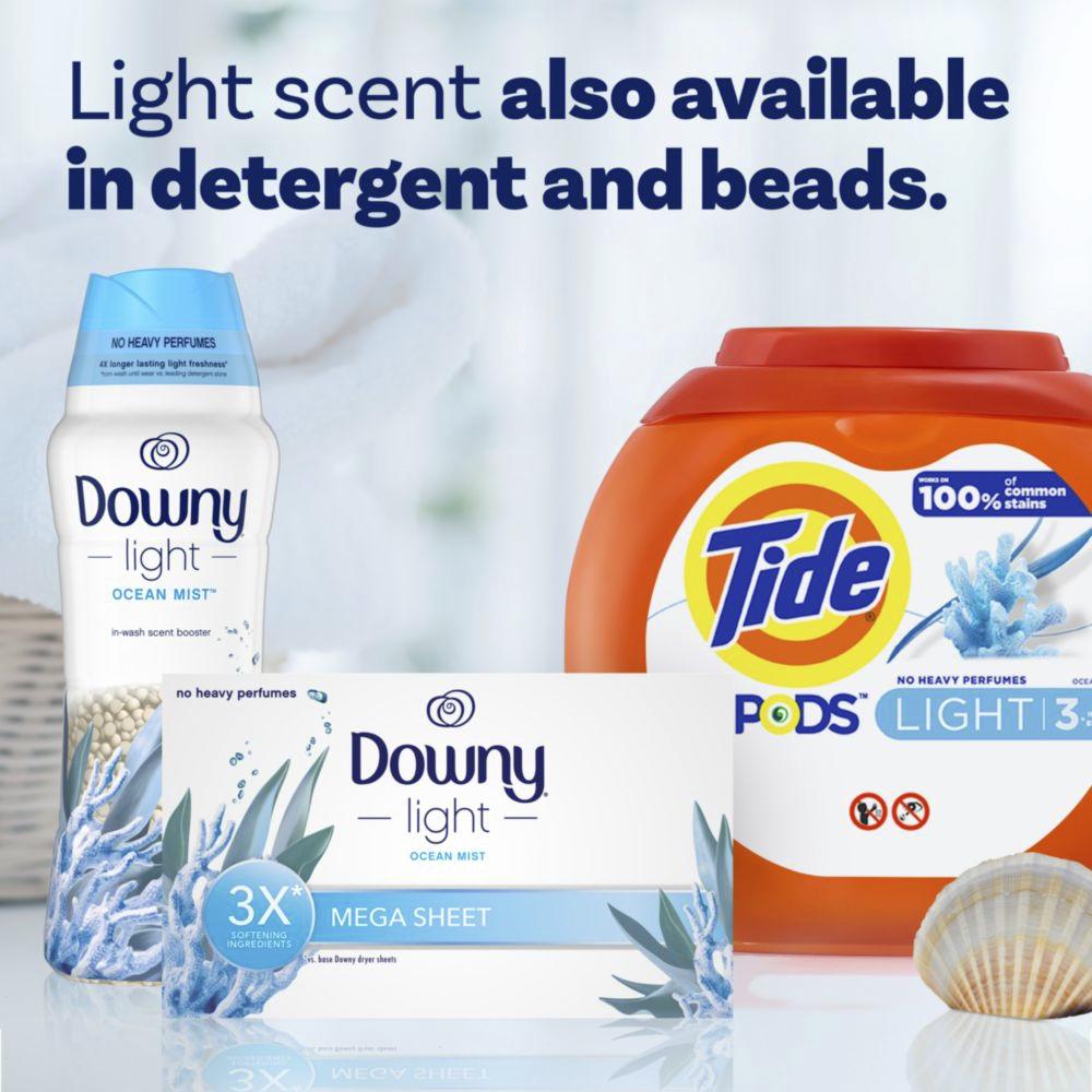 Downy Ocean Mist Dissolvable Laundry Sheets – 180 Count