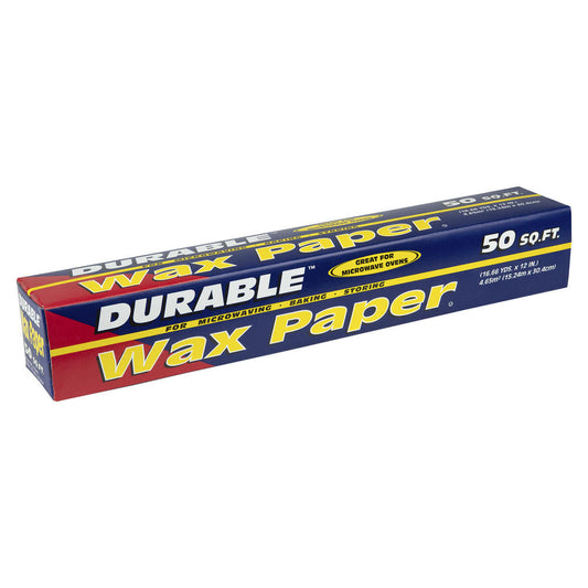 Durable™ Wax Paper - 50 sq. ft.