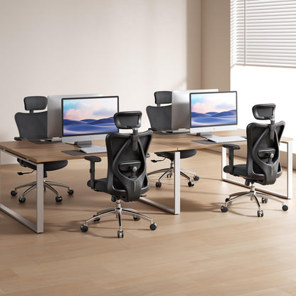 SIHOO M18 Ergonomic Office Chair with Headrest & Lumbar Support