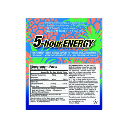 5-hour ENERGY Extra Strength Tropical Burst Flavor Shots (Pack of 4)