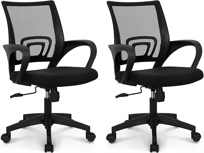 NEO CHAIR Ergonomic Mesh Office Chair with Lumbar Support – Black