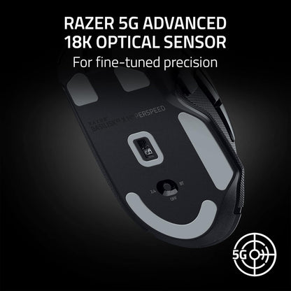Razer Basilisk V3 X HyperSpeed Wireless Gaming Mouse, Black