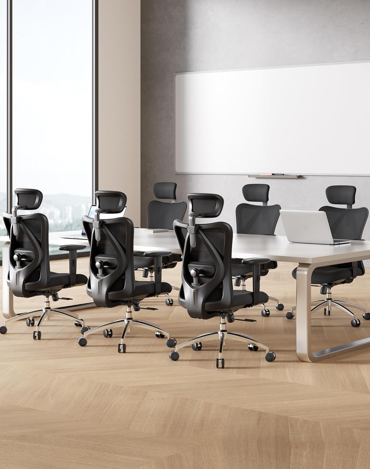 SIHOO M18 Ergonomic Office Chair with Headrest & Lumbar Support