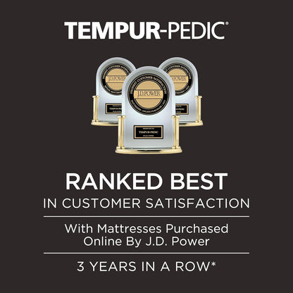 TEMPUR-Adapt 2.0 King Mattress – 11" Medium Memory Foam, Motion Isolation