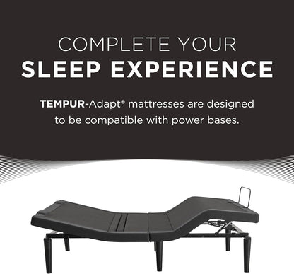 TEMPUR-Adapt 2.0 King Mattress – 11" Medium Memory Foam, Motion Isolation