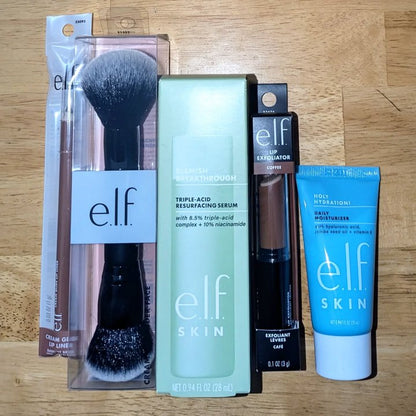 e.l.f. Cream & Powder Face Brush, Vegan Makeup Brush for Liquid, Cream & Powder Cosmetics