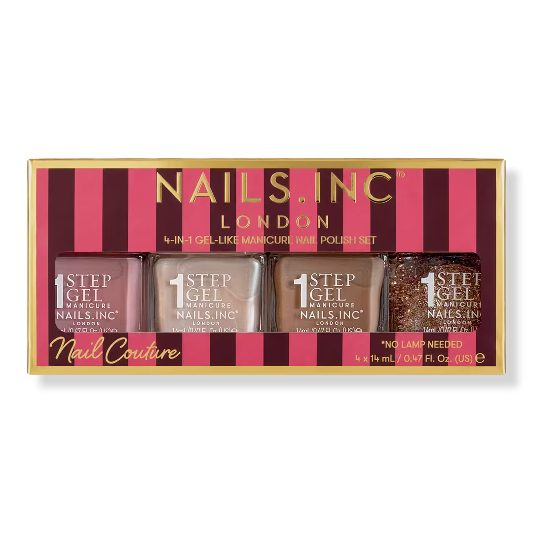 Topless Nail Couture 4-in-1 Pro Manicure Polish Set