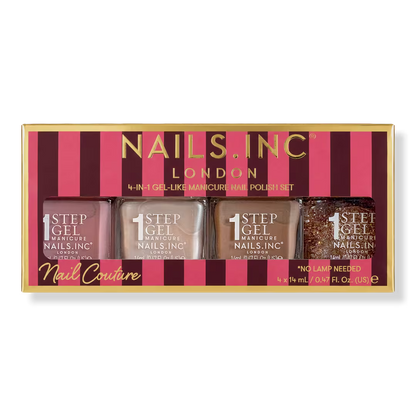 Topless Nail Couture 4-in-1 Pro Manicure Polish Set