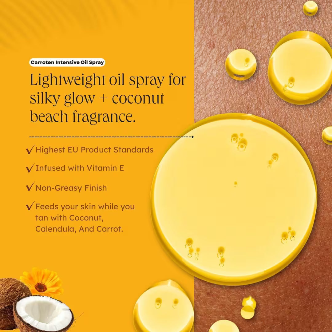 Mini Intense Tanning Oil Spray