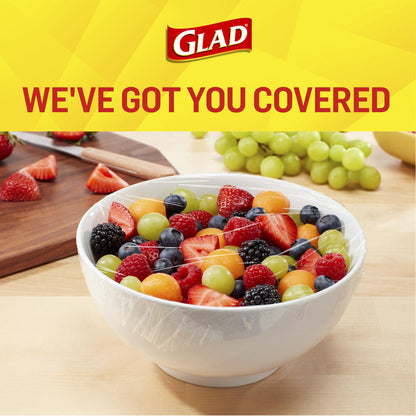 "Glad® Cling 'N Seal™ Clear Food Wrap - 400 sq. ft. Roll for Ultimate Freshness and Protection"