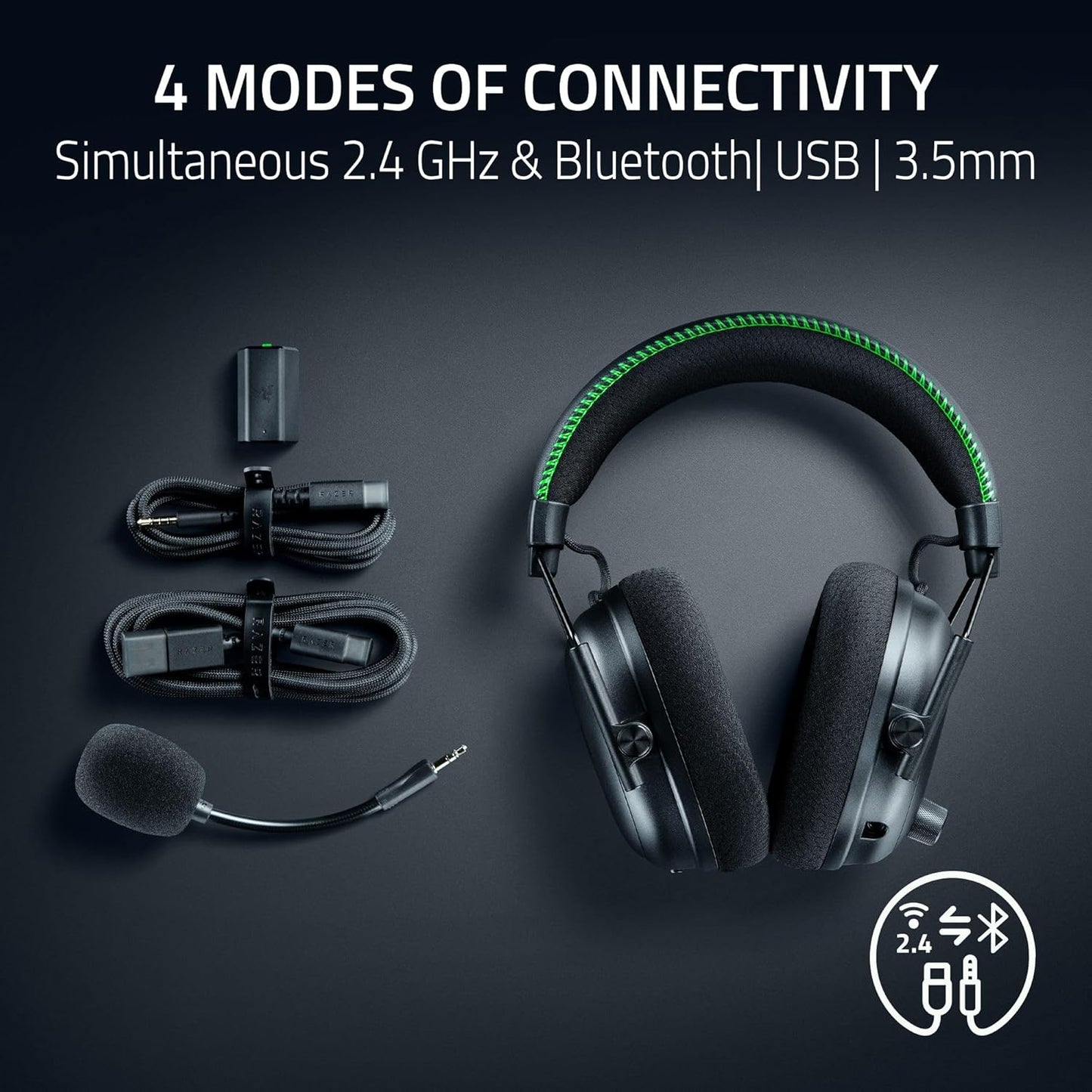 Razer BlackShark V3 Pro Wireless ANC Xbox Gaming Headset – 2XKO Edition