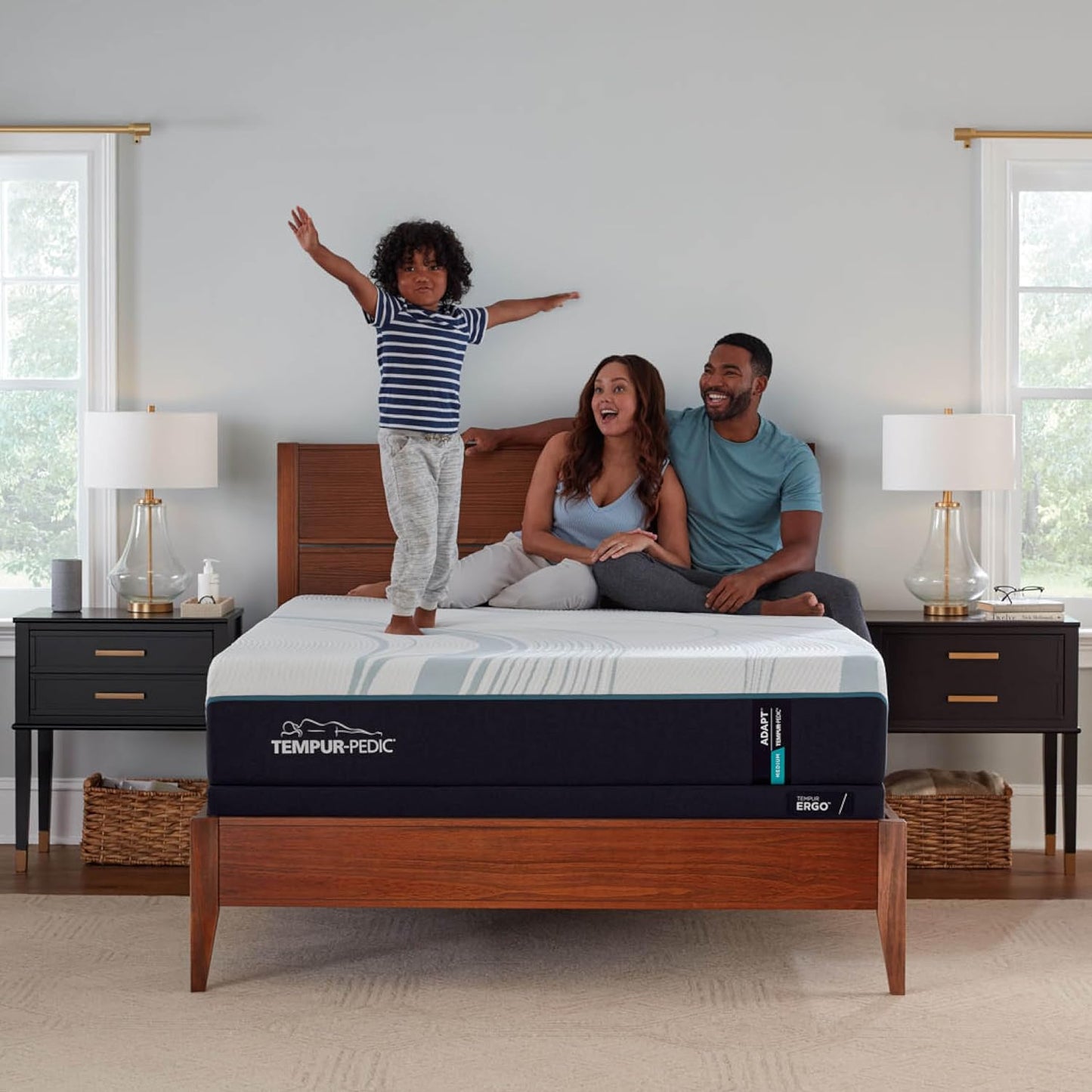 TEMPUR-Adapt 2.0 King Mattress – 11" Medium Memory Foam, Motion Isolation