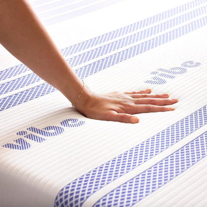 Vibe Twin XL Gel Memory Foam Mattress – 12", Pressure-Relieving, Cooling, Medium-Firm Feel
