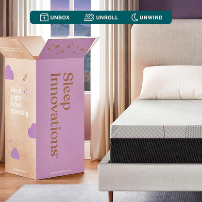 Sleep Innovations Shiloh Full 14" Memory Foam Bed-in-a-Box Mattress