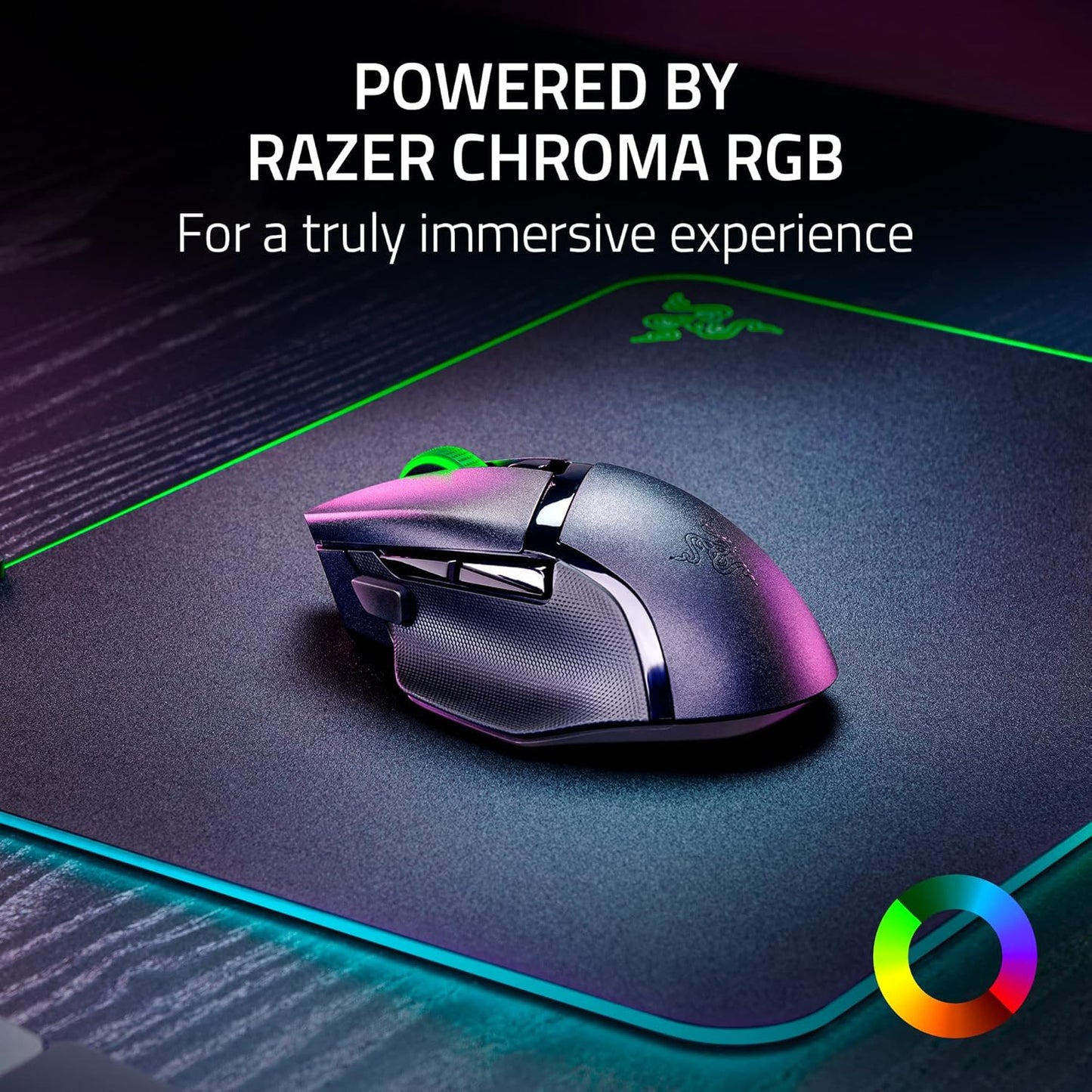Razer Basilisk V3 X HyperSpeed Wireless Gaming Mouse, Black
