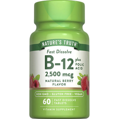 Nature’s Truth® Timed-Release Vitamin B12 1000 mcg – 75 Tablets