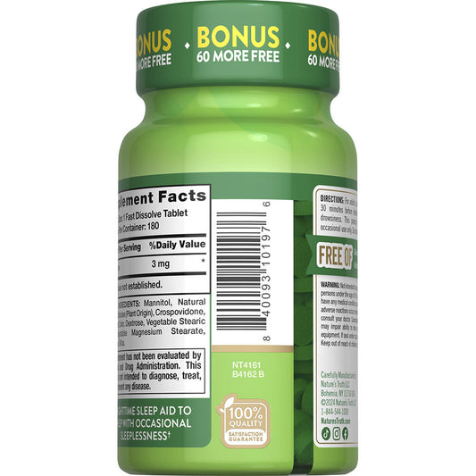 Keeps brand, dosage, flavor, and count intact.
