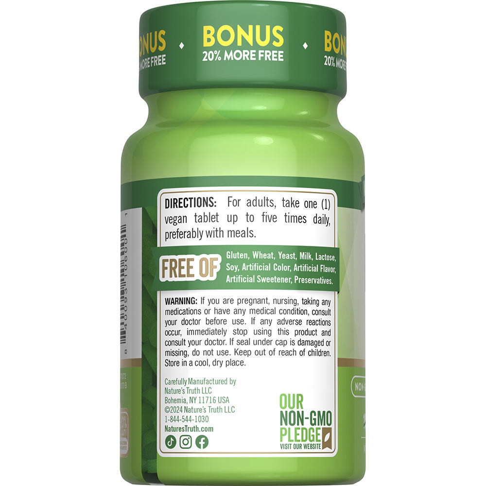 Nature’s Truth® Vitamin B-12 500 mg Tablets – 120 Count