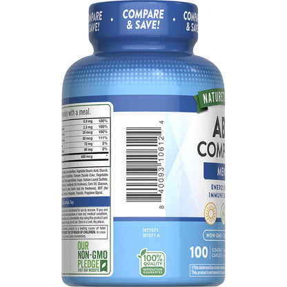 Nature’s Truth Men’s Daily Multivitamin Tablets – 100 Ct
