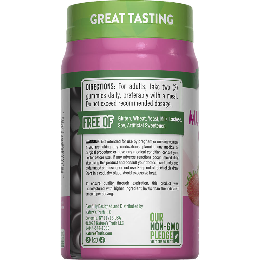 Nature’s Truth® Women’s Multivitamin + Collagen Gummies – Mixed Berry Flavor, 70 Count
