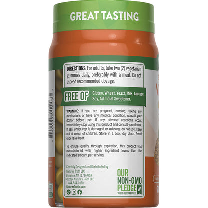 Nature’s Truth® Extra Strength Vitamin D3 Gummies, 2000 IU, 70 Count