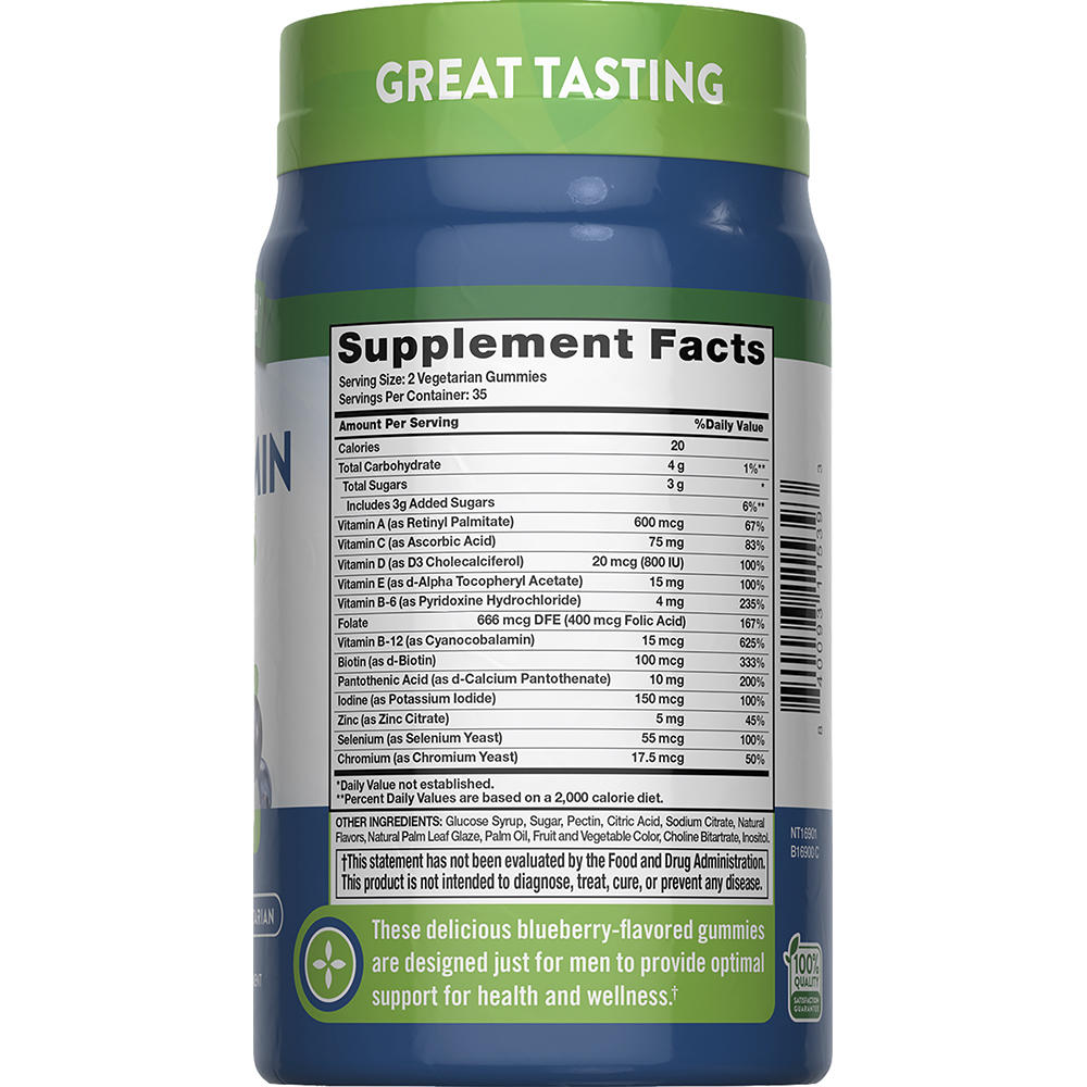 Nature’s Truth® Men’s Multivitamin Gummies – 70 Count