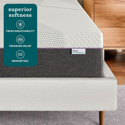 Sleep Innovations Shiloh Full 14" Memory Foam Bed-in-a-Box Mattress