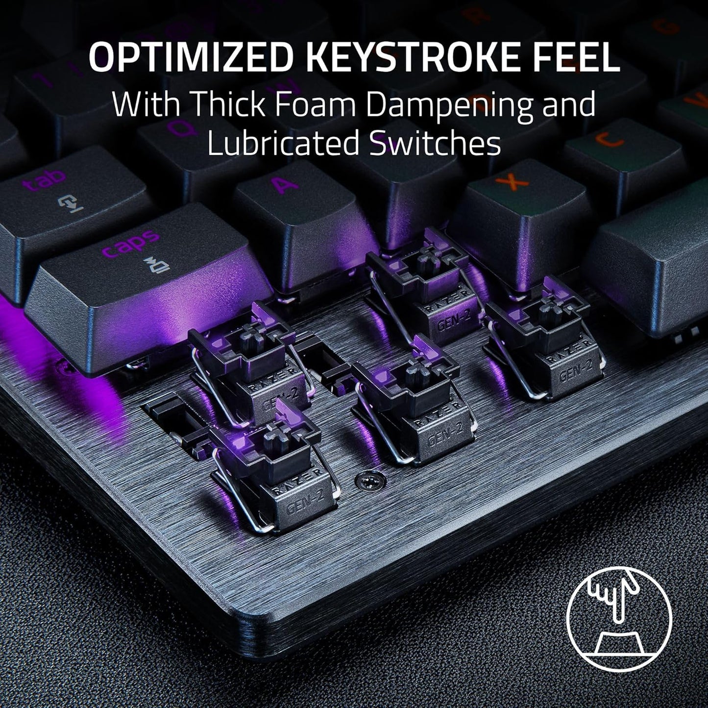 Razer Huntsman V3 TKL Analog Optical Gaming Keyboard – Rapid Trigger, 8KHz, Black