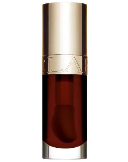 Clarins Nourishing Lip Comfort Oil – emphasizes care and softness