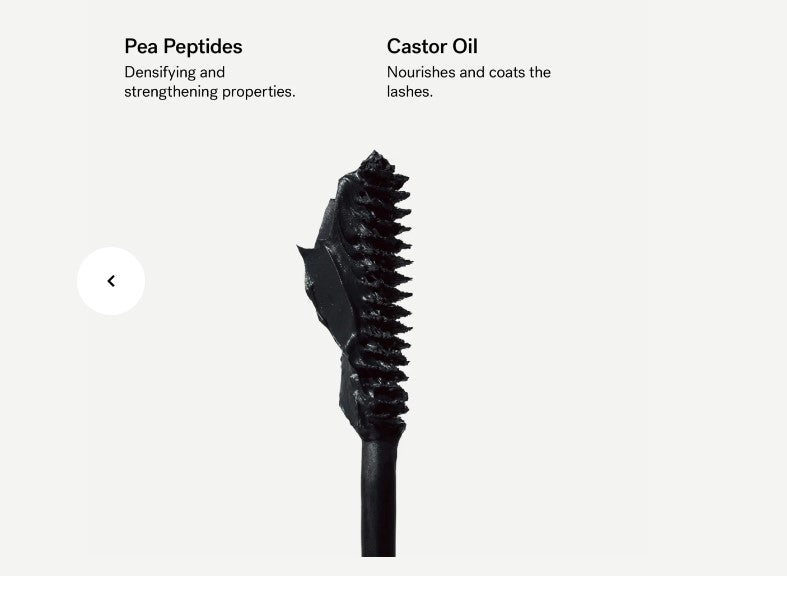 T50 — Serum Mascara 1% Pea Peptides + Castor Oil