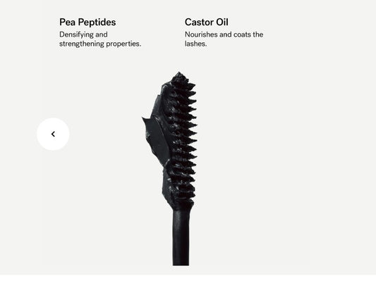 T50 — Serum Mascara 1% Pea Peptides + Castor Oil