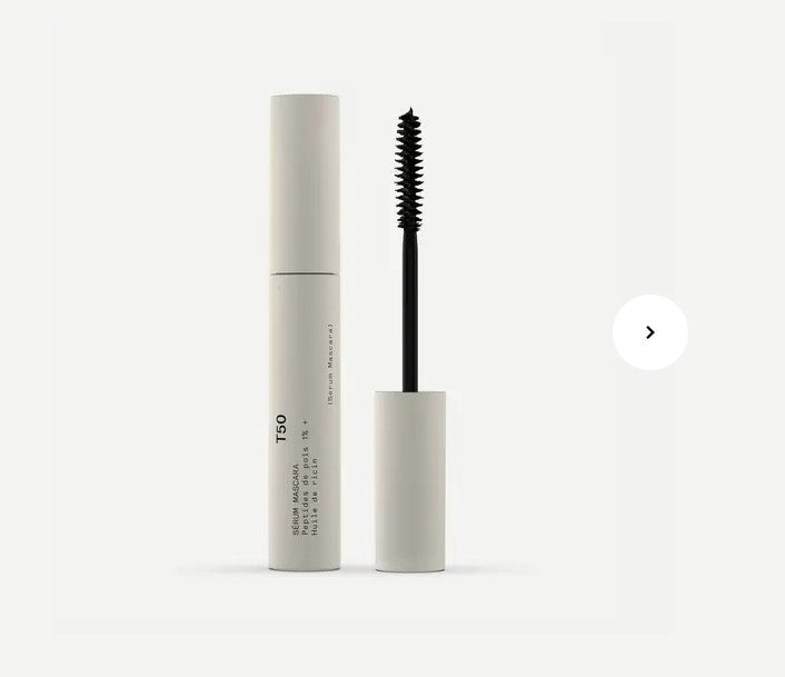 T50 — Serum Mascara 1% Pea Peptides + Castor Oil