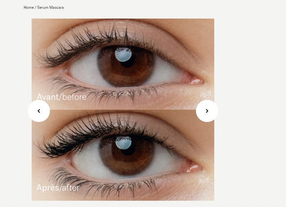 T50 — Serum Mascara 1% Pea Peptides + Castor Oil