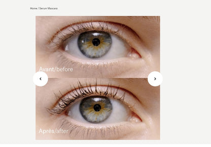 T50 — Serum Mascara 1% Pea Peptides + Castor Oil