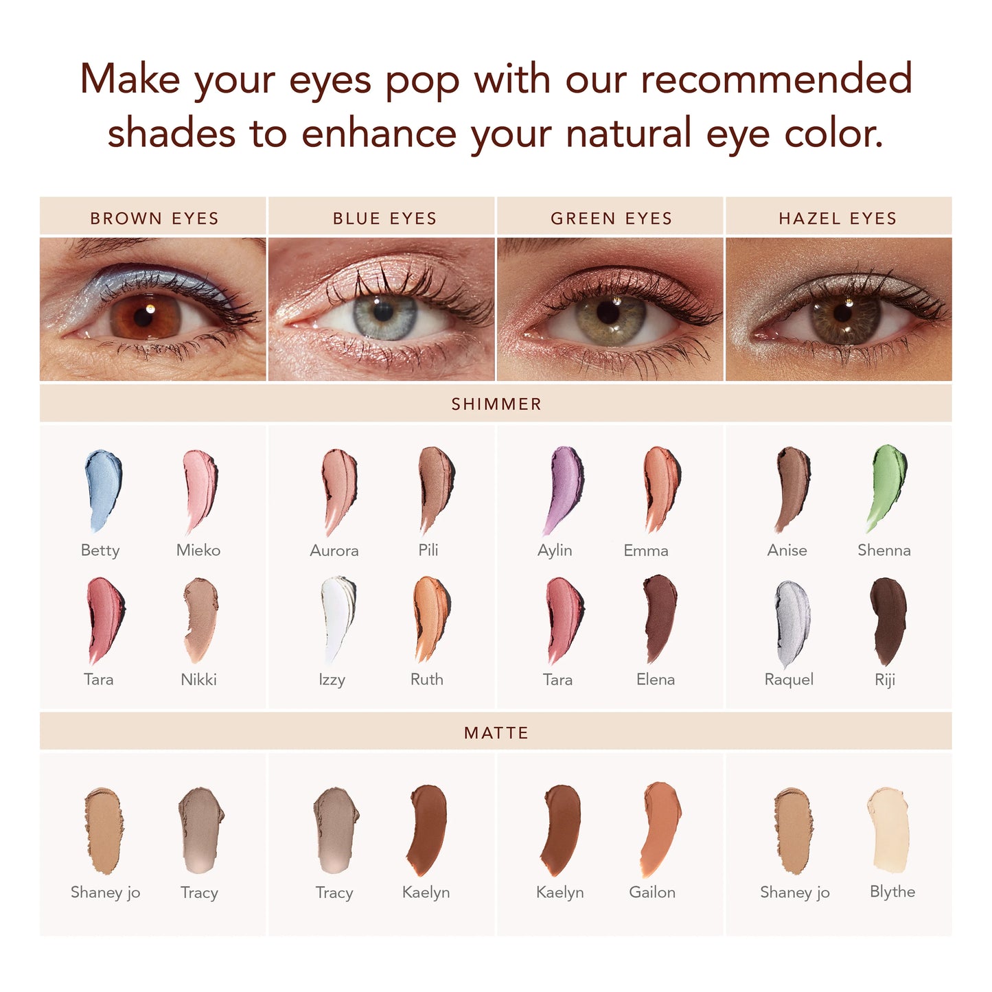 Brilliant Eye Brightener Dual-Ended Eye Brightener-Muna (Mauve Taupe Shimmer)- Best Seller