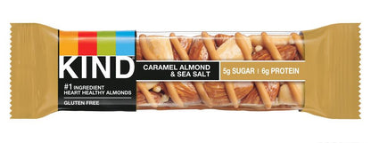 KIND Caramel Almond & Sea Salt Healthy Snack Bars – 6 Count