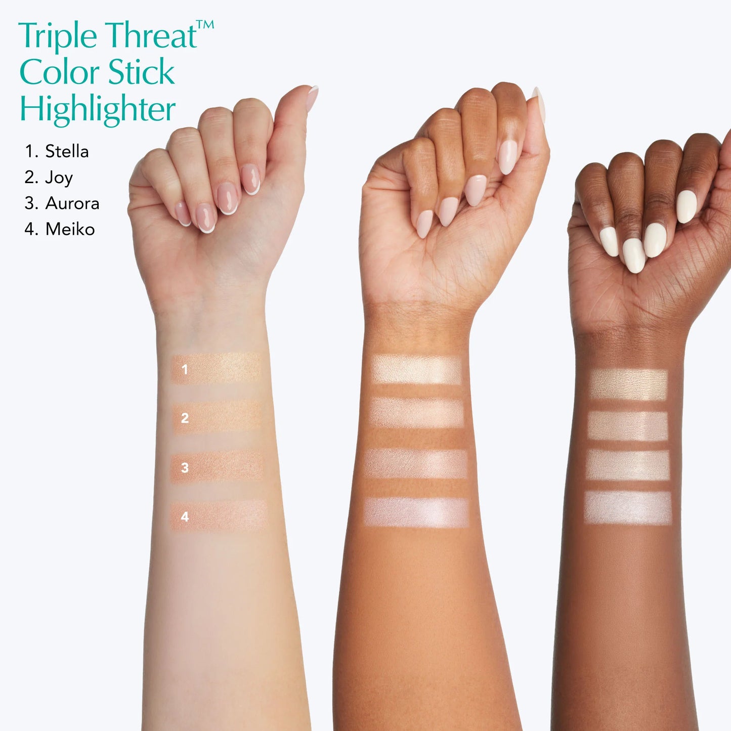 Triple Threat™ Radiance Highlighter Stick-joy (Gold Shimmer)