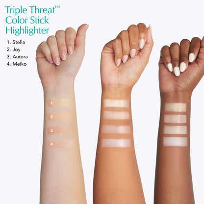 Triple Threat™ Radiance Highlighter Stick-joy (Gold Shimmer)