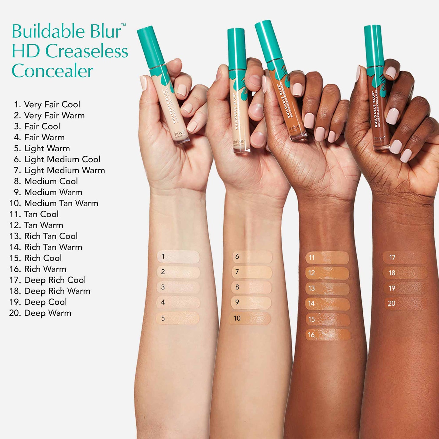 Buildable Blur™ HD Creaseless Concealer