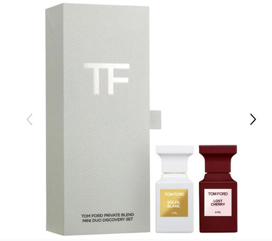 Tom Ford Mini Perfume Gift Set – Lost Cherry & Soleil Blanc Eau de Parfum Duo