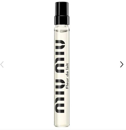 Miu Miu Fleur de Lait EDP Mini Spray – Warm Coconut & Floral Fragrance