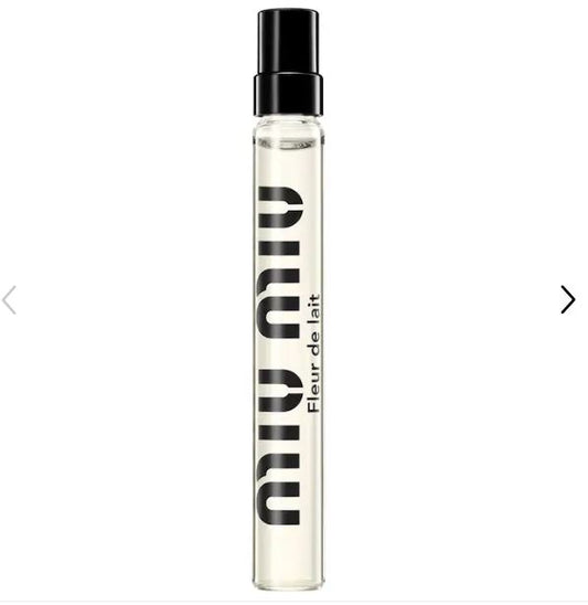 Miu Miu Fleur de Lait EDP Mini Spray – Warm Coconut & Floral Fragrance