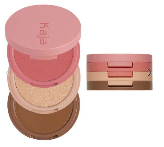 Face Bento 3-in-1 Sculpting Trio with Cream Bronzer, Powder Blush & Highlighter