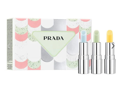 Hydrating Mini Lip Balm Trio Gift Set-Prada