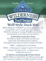 BLUE Wilderness™ Trail Treats® Wild Bits™ Grain Free Duck Dog Training Treats - 4 oz
