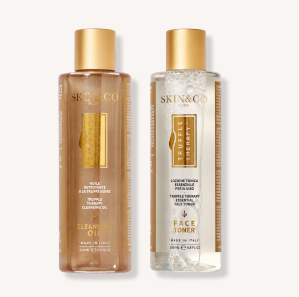 ruffle Therapy Love at First Swipe Face Toner & Cleansing Oil Duo